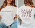 Faith Over Fear Christian Shirt ,Christian, Jesus Cheistmas Shirts, Trendy Shirt ,Bible Verse  T-shirt, sweater and...