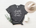 Faith Over Fear Shirt,Christian Shirts,Faith Shirt,Religious  sweater and hoodie Sweatshirt | ZylaModa.com
