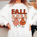 Fall Crewneck Sweatshirt, Fall Babe #2 Crewneck, Retro Sweatshirt Graphic Oversized Halloween Graphic Crewneck, Cotton...