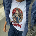 Fallout Vintage Tshirt Cotton Womenswear Hoodie, Sweatshirt | ZylaModa.com