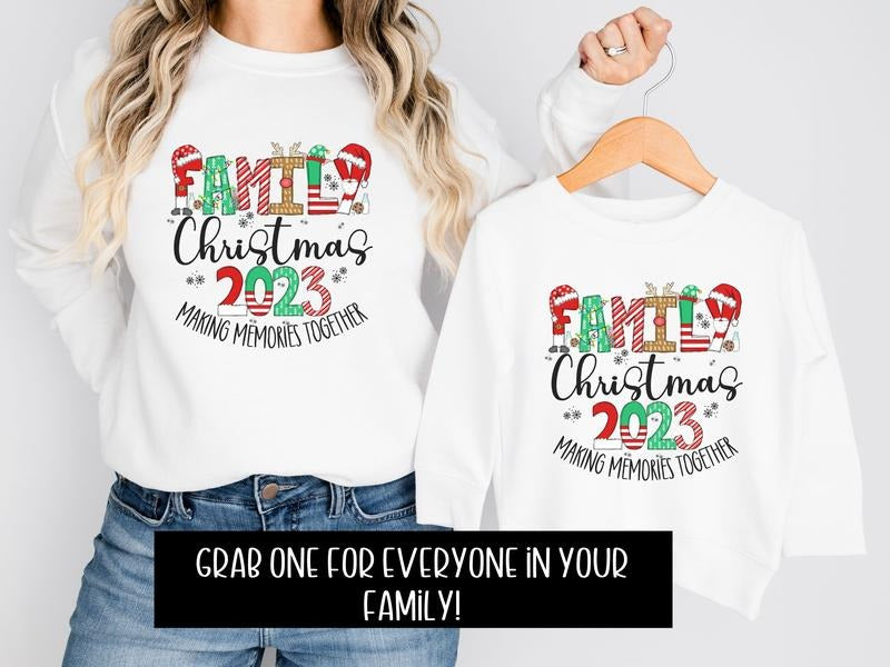 Family Christmas 2023 Sweatshirt T-Shirts, Hoodie | ZylaModa.com