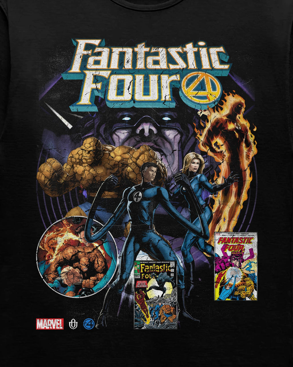Comics 'Fantastic Four' T-Shirt Hoodie, Sweatshirt | ZylaModa.com (Image 2)
