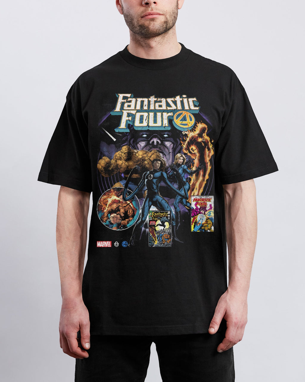 Comics 'Fantastic Four' T-Shirt Hoodie, Sweatshirt | ZylaModa.com (Image 3)