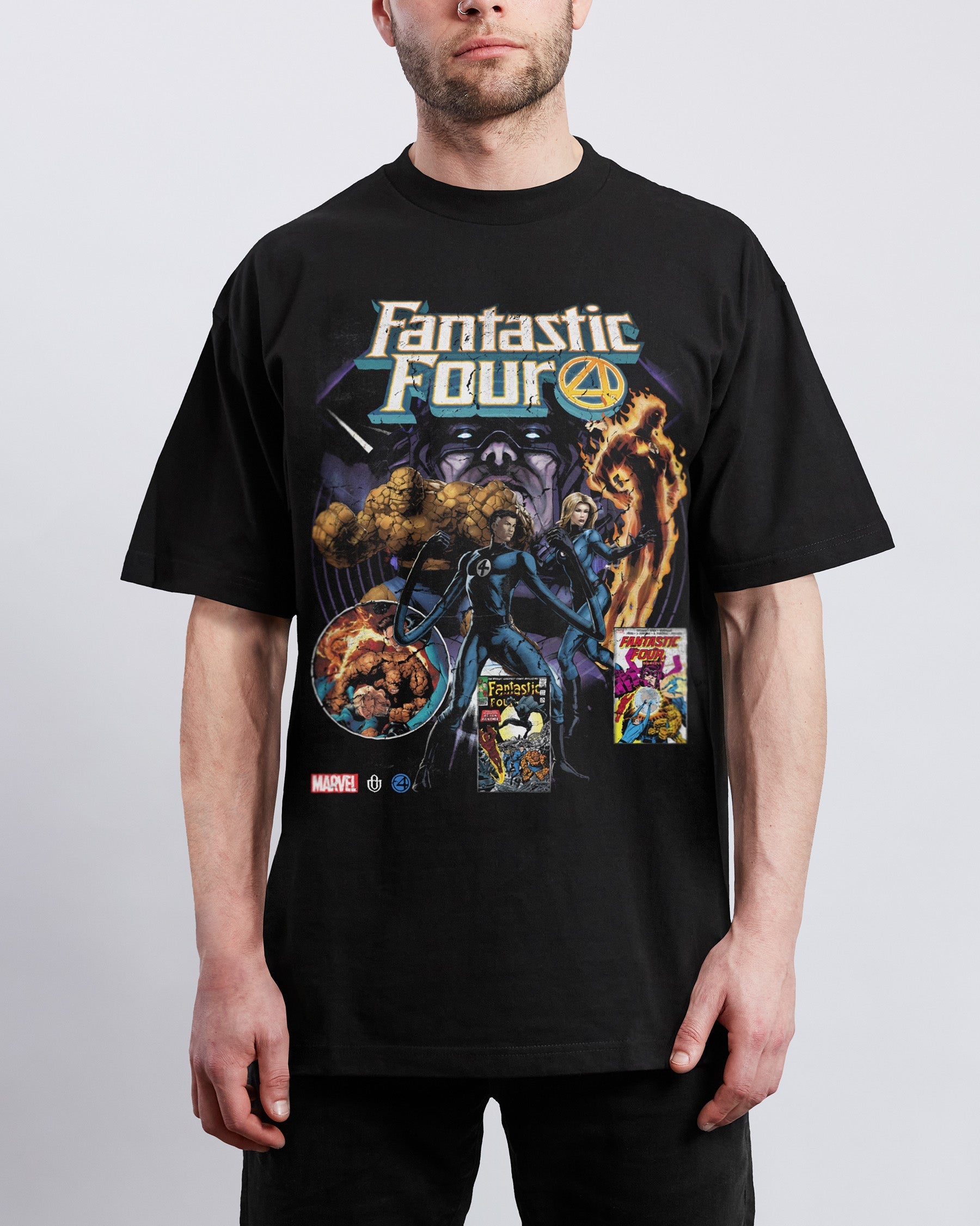 Comics 'Fantastic Four' T-Shirt Hoodie, Sweatshirt | ZylaModa.com (Image 3)
