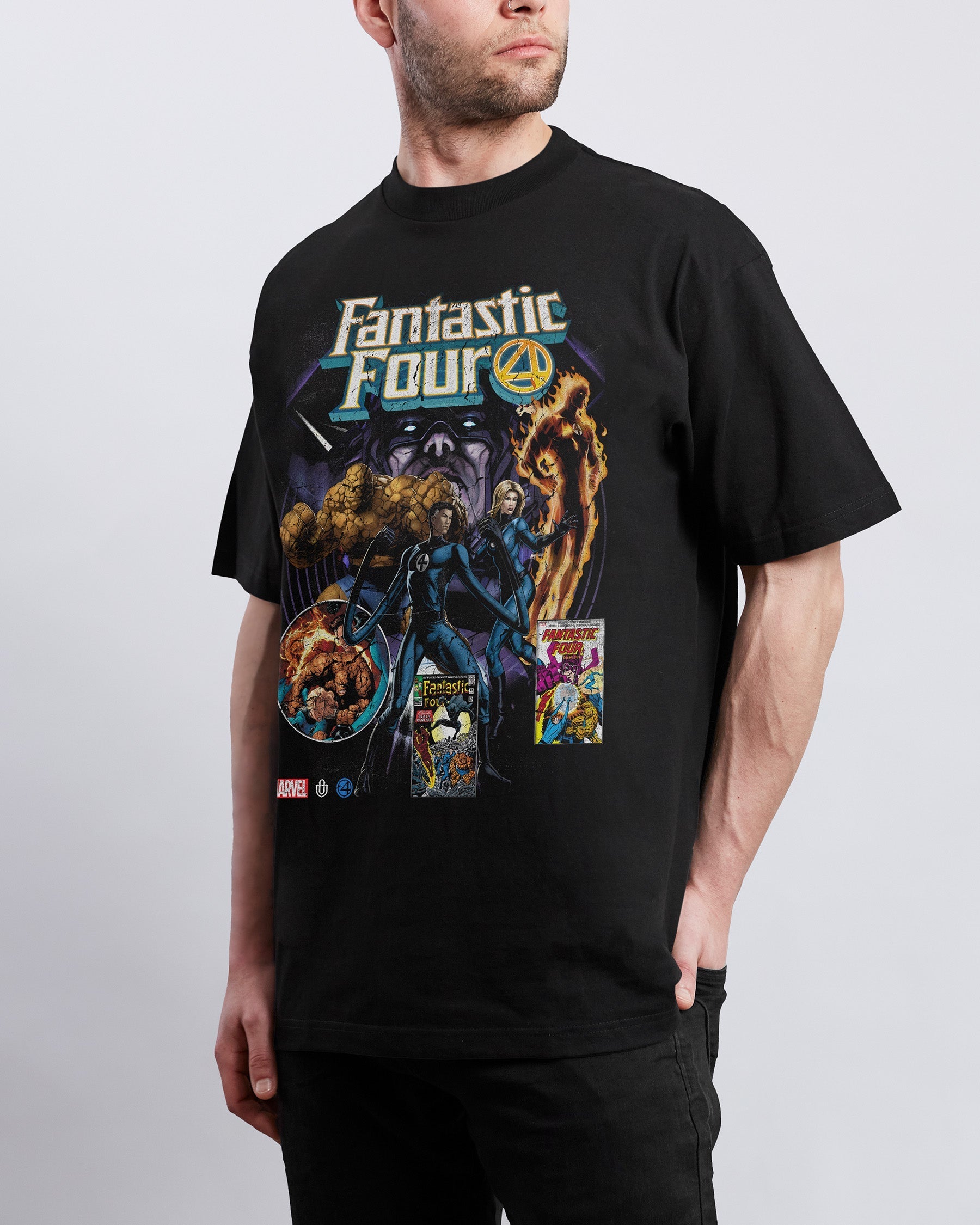 Comics 'Fantastic Four' T-Shirt Hoodie, Sweatshirt | ZylaModa.com (Image 4)