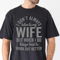 Father's Day Gift, Things work out better Shirt, Mens Cotton Casual Shirt, Shirt for Husband, Funny Guy Shirt, Funny Dad...