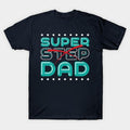 Father's Day T-Shirt, Gifts For Stepdad, Super Step Dad T-Shirt, Father's Day Gift Casual Cotton Menswear Top Hoodie,...