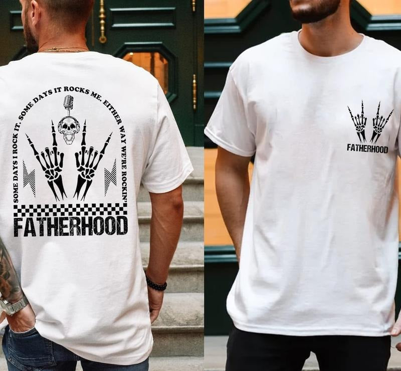 Fatherhood Some Day I Rock It T-shirt, Retro Fatherhood Shirt, Father's Day Gift, Daddy Shirt Hoodie, Sweatshirt