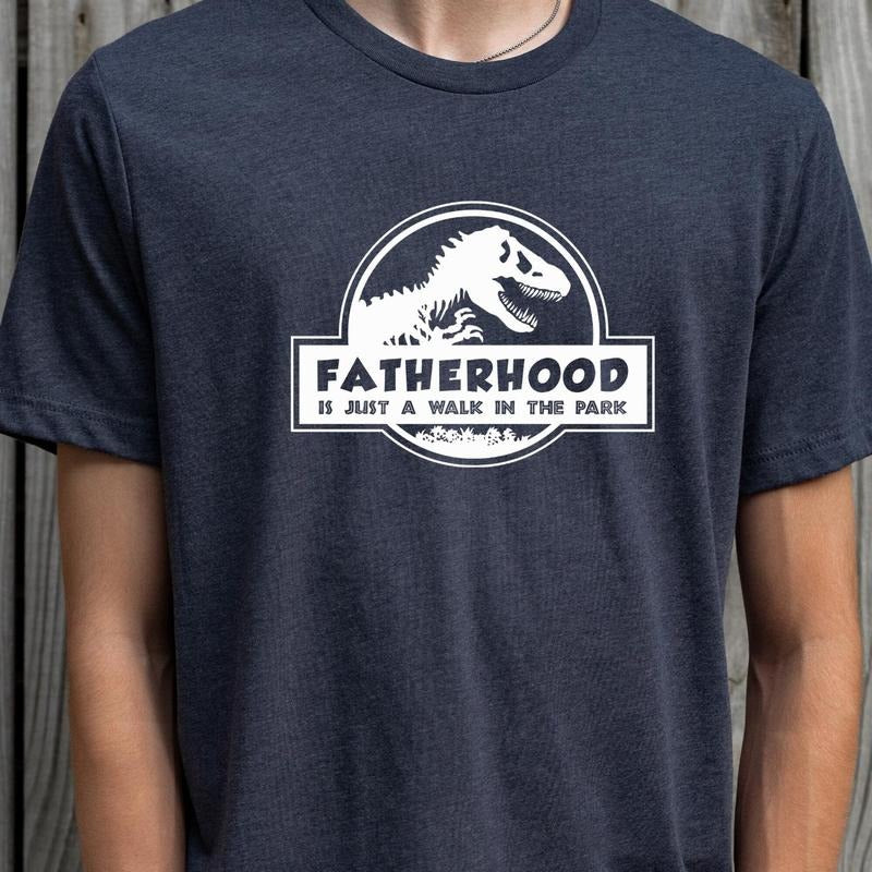 Fatherhood TShirtDino Dad TeeFatherhood Adventure Tee Hoodie, Sweatshirt | ZylaModa.com