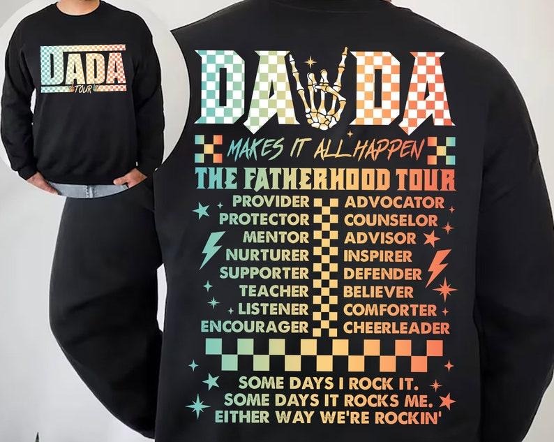 Fatherhood Tour Png, Sometimes I Rock It Sometimes It Rocks Me Png, Dad Life Png, Fathers Day Gift, Funny Dada Tour Png,...