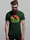 Fathers Day T Shirt Retro Daddysaurus T-rex Men's Fun Gift Novelty T-shirts TK43GN Hoodie, Sweatshirt | ZylaModa.com