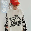 Feeling Lucky Cherry 8 Ball Shirt Cool Womens Shirt Aesthetic Western Retro Shirt Boho Festival Shirt Cool Girl Shirt...
