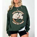 Feral and Pregnant Opossum Sweatshirt, Pregnancy Humor Feral Racoon Leave Me Alone T-shirt Funny Maternity Mom To Be...