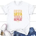 Fiesta Siesta Tequila Repeat Color Tee Hoodie, Sweatshirt | ZylaModa.com
