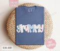 Floral Grammy Comfort Colors Shirt, Cute Spring Grandma Tshirt, Coquette Grammy Tee Hoodie, Sweatshirt | ZylaModa.com