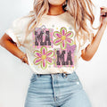 Floral Mama Coquette T-Shirt-sweatshirt-hoodie, Retro Mama T-Shirt, Groovy Mama T-Shirt, Mothers Day T-Shirt, Spring...