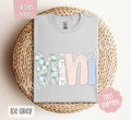 Floral Nini Gildan Shirt, Cute Spring Grandma Tshirt, Coquette Flower Tee, Mother's Day Gift Hoodie, Sweatshirt