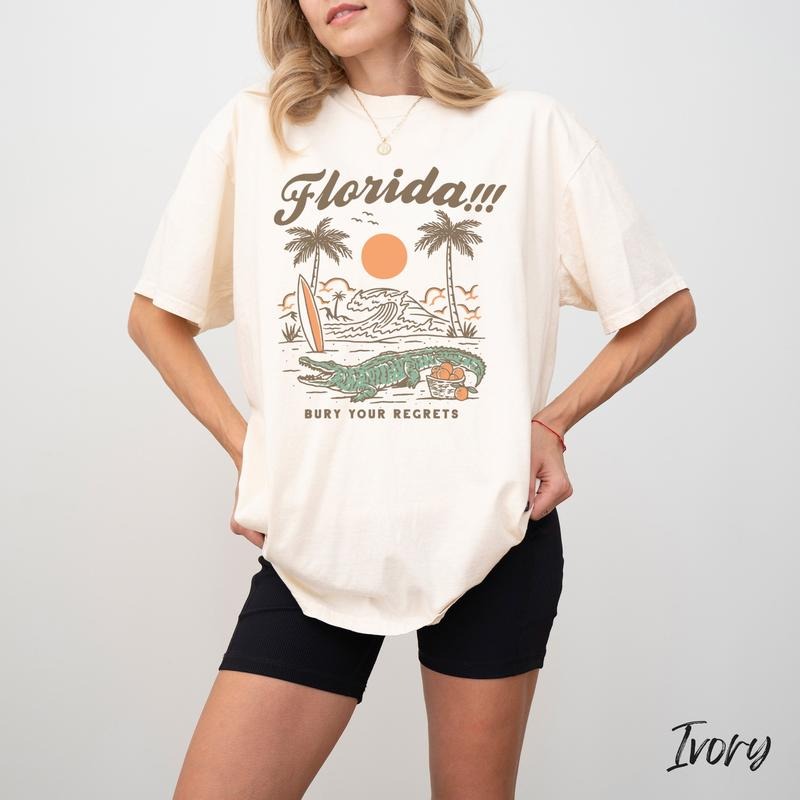 Florida Bury The Regrets Shirt Hoodie, Sweatshirt | ZylaModa.com