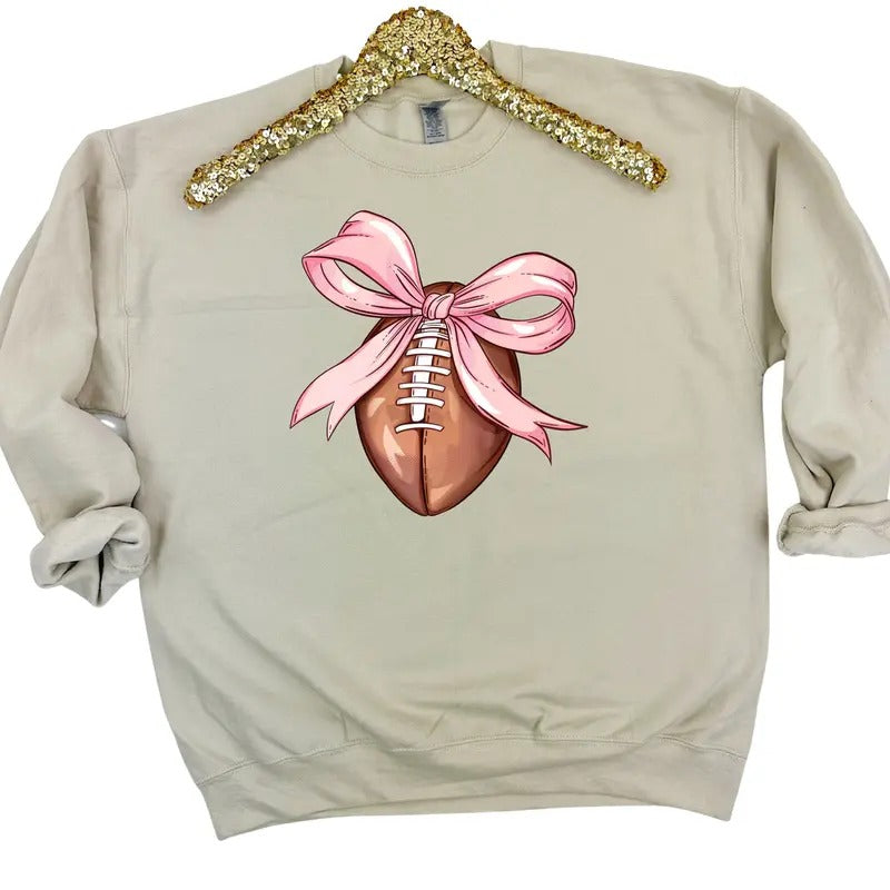 Football Coquette Sweatshirt 'NLB' T-Shirts, Hoodie | ZylaModa.com