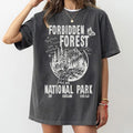 Forbidden Forest Wizard House Tee - National Park Style Potter T-Shirt, Universal Studios Inspired, Vintage Bookish...