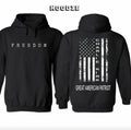 Forever In Our Hearts Charlie Kirk Hoodie, A True PatriotCharlie Kirk Great American Patriot Hoodie, Memorial Tribute...