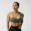 Forge Sports Bra - Low to Medium Support with Open-Back Design and Removable Cups for Women, Perfect for Studio or Light...