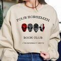 Four Horsemen Sweatshirt, Devil's Night Hoodie, Booktok Merch, Dark Romance Shirt, Book Club Unisex Soft Comfort Crewneck...