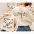Fourth Wing Double-Sided Sweater, Basgiath War College Sweatshirt, Fourth Wing Shirt, Dragon Rider Shirt, Bookish Shirt,...