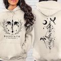 Fourth Wing Shirt, Basgiath War College 2-Sided Sweatshirt Hoodie | ZylaModa.com