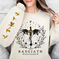 Fourth Wing Sweatshirt, Basgiath War College, Dragon Rider Hoodie and Sweater; T-shirt | ZylaModa.com