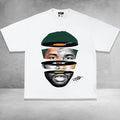 Frank Green Rap Graphic Tee, Bold Big Face Design for Music Fans Hoodie, Sweatshirt | ZylaModa.com