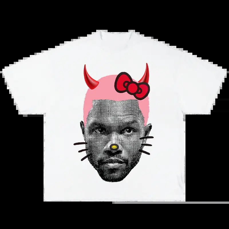 Frank with Horns Halloween Tee Hoodie, Sweatshirt | ZylaModa.com