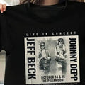 Free Ship - Jeff Beck and Johnny Depp 2022 Tour Shirt Top Womenswear Hoodie, Sweatshirt | ZylaModa.com