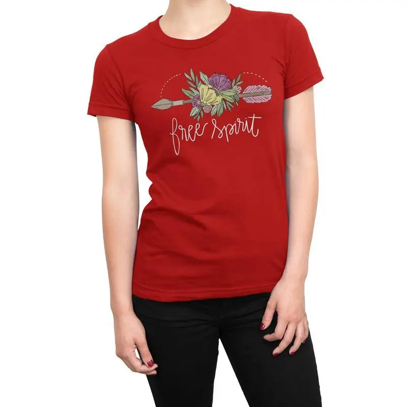 Free Spirit Women's T-Shirt Hoodie, Sweatshirt | ZylaModa.com