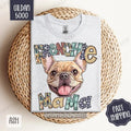 Frenchie Mama Shirt Gildan, Dog Mom Women's Tee, Cute French Bulldog Mama Women's Tshirt Plus Sizes Hoodie, Sweatshirt