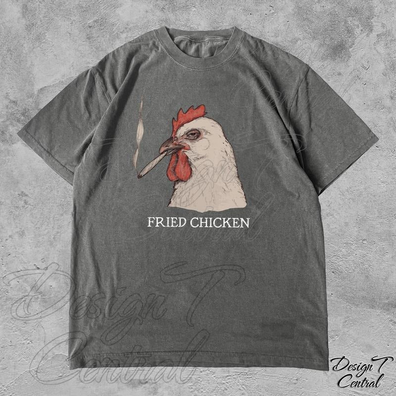 Fried Chicken  Shirt Funny Hoodie, Sweatshirt | ZylaModa.com