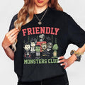 Friendly Monsters Club Universal Monsters Shirt   Halloween Shirt Halloween Movie Shirt Hoodie, Sweatshirt | ZylaModa.com