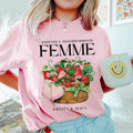 Friendly neighborhood femme shirt | fruity shirt | subtle lesbian shirt | femme lesbian | lesbian pride tee | subtle lgbt...