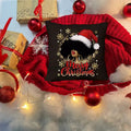 Merry Christmas Girl w/ Fro DTF Transfer ONLY - This is NOT a T Shirt Hoodie, Sweatshirt | ZylaModa.com