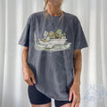 Frog 90s VintageShirt, Retro Toad Tee, Nature Shirt, 2000s Frog T-Shirt, Book Lovers Shirt, Oversize Cute Cotton Washed...
