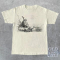 Frog Guitar 90s Retro Shirt, Vintage Frog 2000s Graphic T-Shirt, Cute Funny Toad Tee, Frog Lovers Unisex Cotton Tee,...