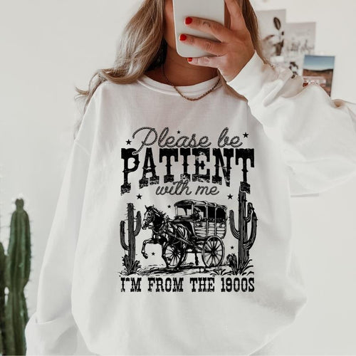 From the 1900's Sweatshirt ~ Unisex Apparel Relaxed Fit Printed in the USA Clothing Womenswear Casual and Comfortable...