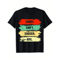 Fun soccer Player Sports Retro men's casual short sleeved men's sports T-shirt Made in USA Hoodie, Sweatshirt | ZylaModa.com