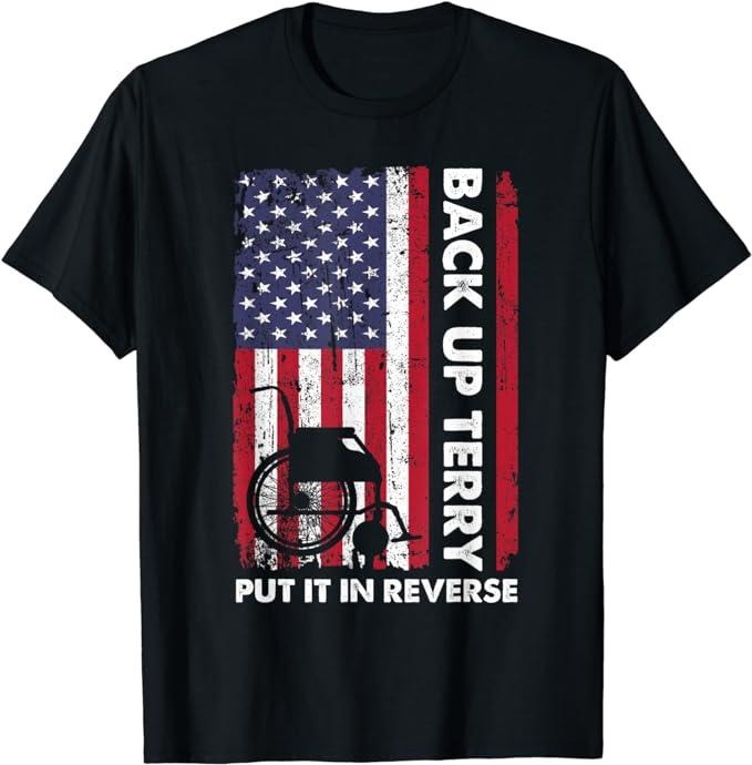 Funny 4th of July Shirts For Men, Back Up Terry Put It In Reverse Firework Funny 4th Of July T-Shirt Basic Casual Cotton...