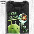 Funny Animal Vintage Graphic Tee, Alien Cat T-Shirt, Stupid Cat Animal Shirt, Unisex Meme Cringe Funny Shirt, Menswear...