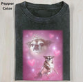 Funny Animal Vintage Graphic Tee, Princess Chihuahua T-Shirt, Animal Shirt, Unisex Meme Cringe Funny Shirt, Menswear...