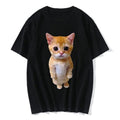 Funny Cat Women Casual T-Shirt Women Men Summer Harajuku T Shirts Girl Boy Casual Fashion Clothes, Cute Tee, Trending...