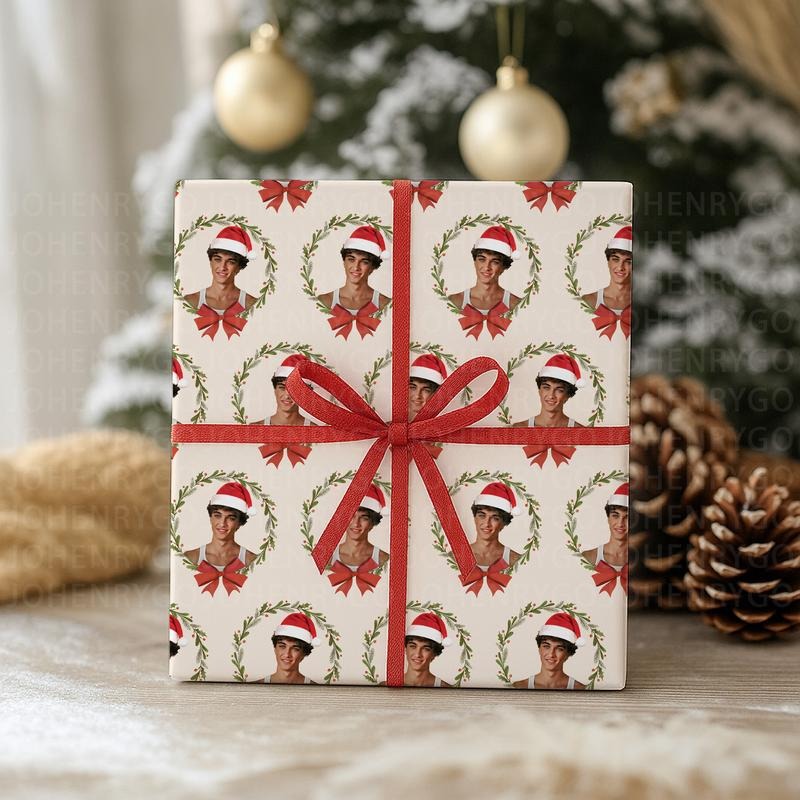 Funny Christmas Jeremiah Fisher Gift Wrap Papers, Team Jeremiah, Gift For Christmas Holiday, Xmas Wrap Papers in Matte,...