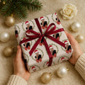 Funny Christmas Pedro Daddy Pascal Gift Wrap Papers, Team Pedro Pascal, Gift For Christmas Holiday, Xmas Wrap Papers in...