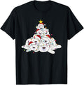 Funny Christmas Shirt, Christmas Gift, Polar Bear Christmas Tree Funny Animal Christmas Polar Bears T-Shirt